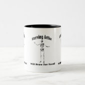 Tasse affamée d'artiste (Centre)