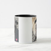 Tasse affectueuse de carlin (Centre)