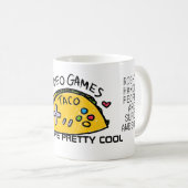 Tasse affirmative de bons sentiments de taco de (Devant droit)