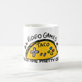 Tasse affirmative de bons sentiments de taco de (Centre)