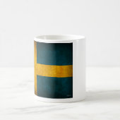 Tasse affligée par drapeau de la Suède (Centre)
