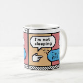 Tasse AFK Gamer Pixel Art – Drôle Rétro (Devant droit)