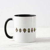 Tasse africaine de masques (Gauche)