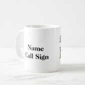 Tasse African American Ham Crazy Brew Shack (Devant gauche)