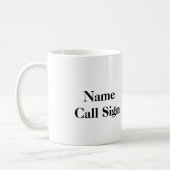 Tasse African American Ham Crazy Brew Shack (Gauche)