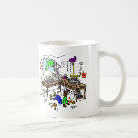 Tasse African American Ham Crazy Brew Shack (Droite)
