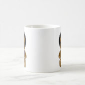 tasse Afro d'ours de nounours double (Centre)
