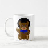tasse Afro d'ours de nounours double (Gauche)