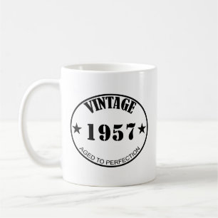 Tasse âgée par cru personalizable personnalisabl
