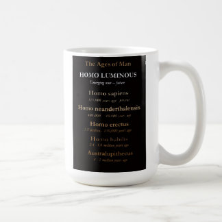 Tasse Âges de l'Homme 11 Oz ou 15 Oz