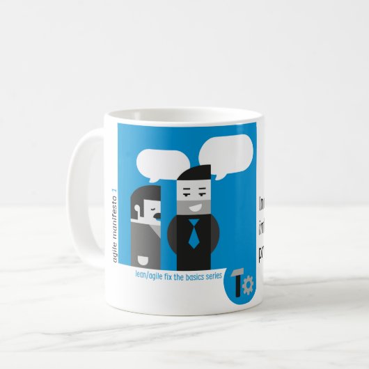 Tasse agile I. de manifeste (Devant gauche)