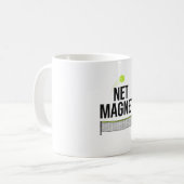Tasse aimantée drôle pour filet de Pickleball (Devant gauche)