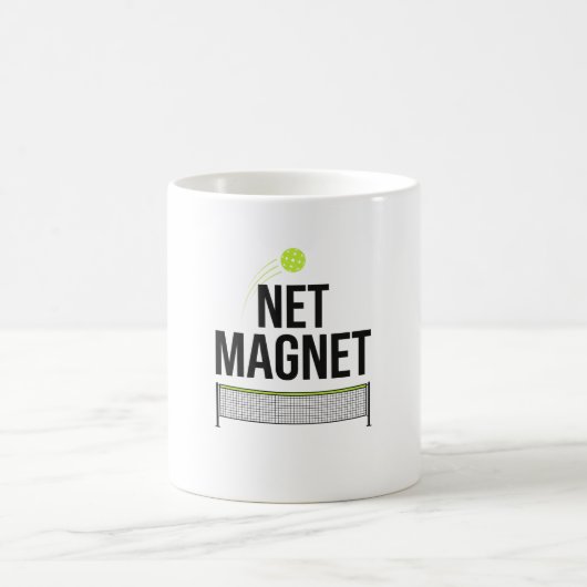 Tasse aimantée drôle pour filet de Pickleball (Centre)