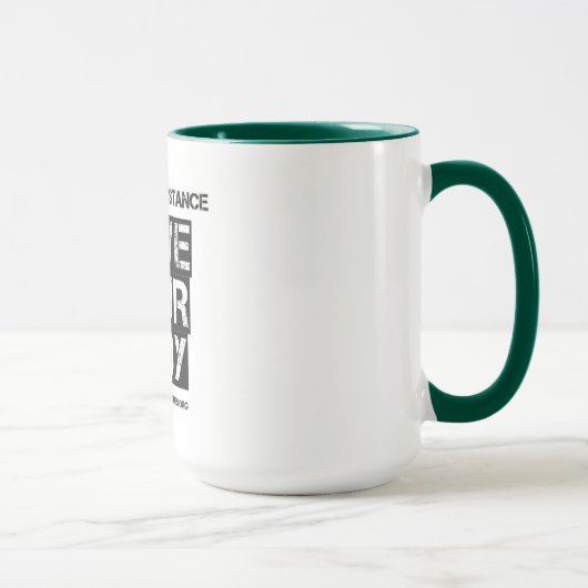 Tasse "aimez votre corps" (Droite)