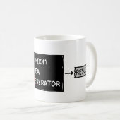 Tasse aléatoire de générateur d'idée (CALEZ les (Devant droit)