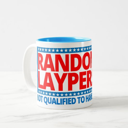Tasse aléatoire de Layperson (Devant gauche)