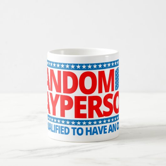 Tasse aléatoire de Layperson (version de drapeau (Centre)
