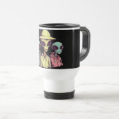 Tasse Alien Duo – Rétro Sci-Fi (Devant droit)