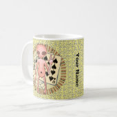 Tasse Alien Poker (Devant gauche)