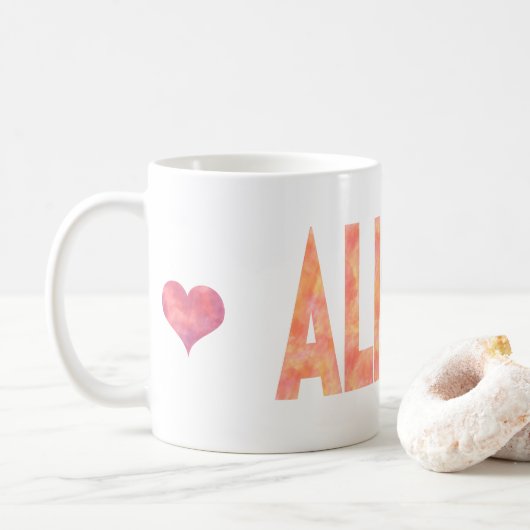 Tasse Alison (Avec donut)