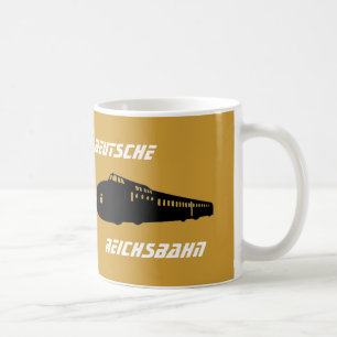 Tasse allemande de chemin de fer