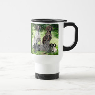 Tasse allemande de voyage de famille d'indicateur