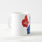 Tasse Allez l'équipe (Devant gauche)