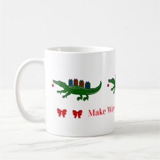 Tasse Alligator de Noël