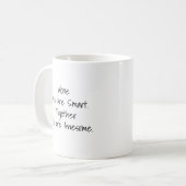 Tasse Alone We Are Smart, Together We Are Awesome (Devant gauche)