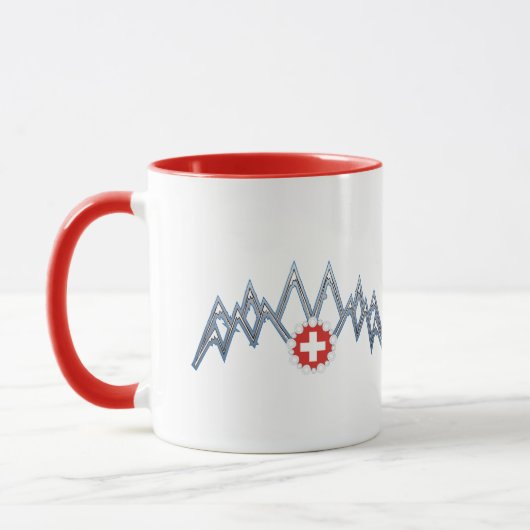 Tasse Alpes suisses (Gauche)