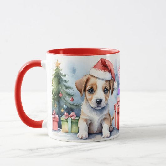 Tasse ambiance de Noël (Gauche)