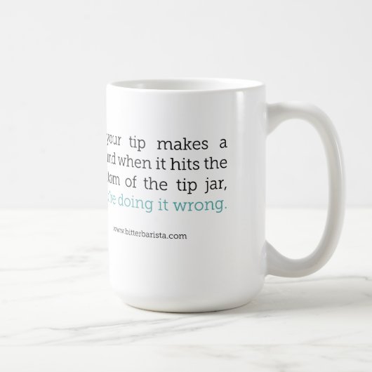 Tasse amère 2 de barman (Droite)