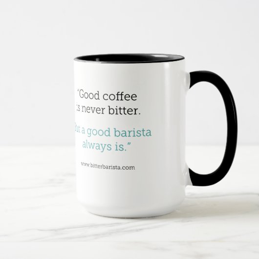 Tasse amère de barman (Droite)