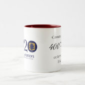 Tasse américaine d'ancêtres de la fleur (Centre)