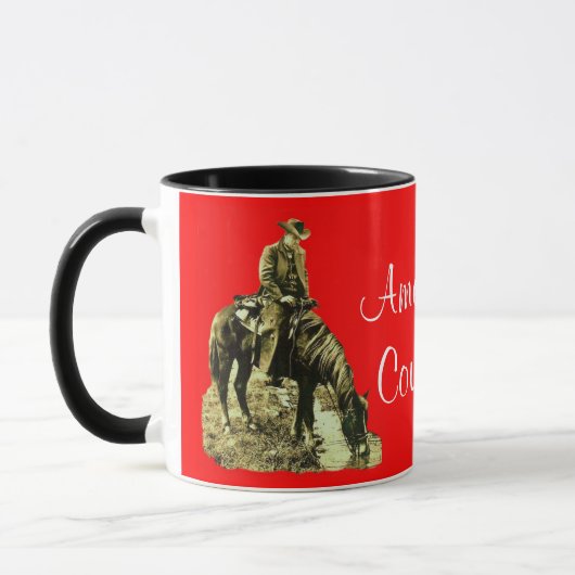 TASSE AMÉRICAINE DE COWBOY (Gauche)