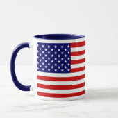 Tasse américaine de drapeau de citoyenneté (Gauche)