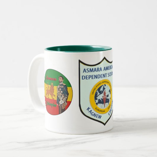 Tasse américaine d'école d'Asmara (Devant gauche)