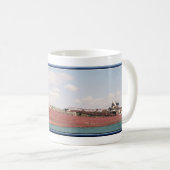 Tasse américaine d'image entière de courage (Devant droit)