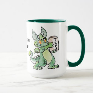 Tasse amicale de bout de dragon