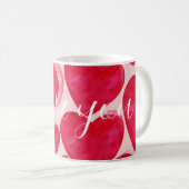 Tasse Amour Abstrait - Je t'aime manuscrit  (Devant droit)