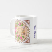 Tasse Amour Chrétien est Patient (Devant gauche)