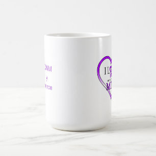 Tasse - amour d'I quelqu'un avec MTM