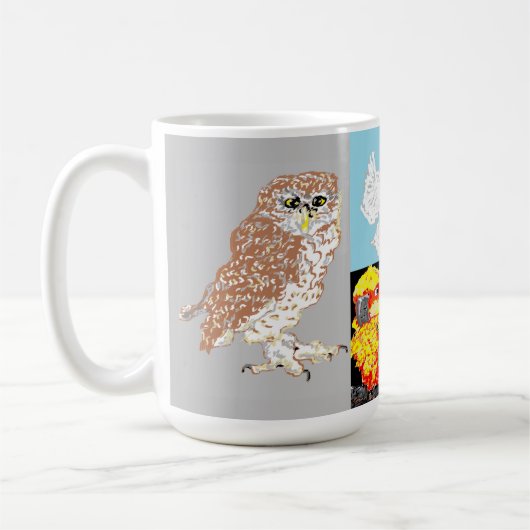 Tasse : Amour d'oiseau (Gauche)