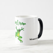 Tasse Amoureux de Grenouille - Ajouter Texte (Devant droit)