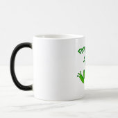 Tasse Amoureux de Grenouille - Ajouter Texte (Gauche)