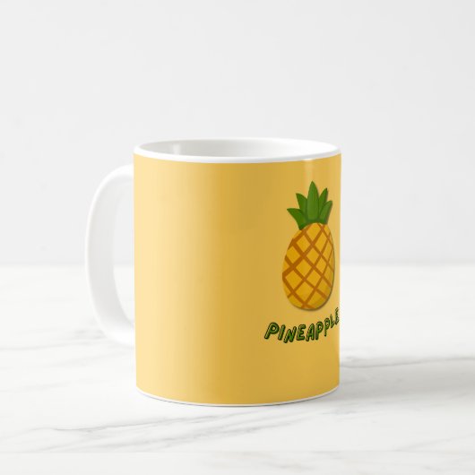 Tasse Ananas (Devant gauche)