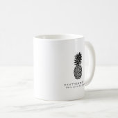 Tasse - ananas (Devant droit)