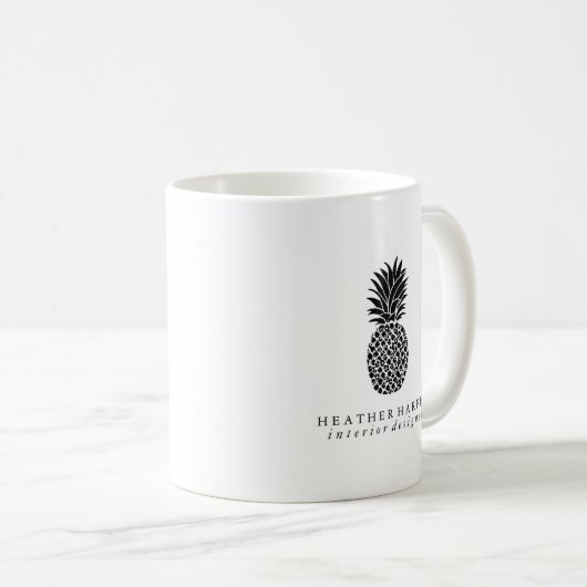 Tasse - ananas (Devant droit)