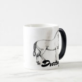 Tasse andalouse de dressage de Piaffe de cheval (Devant droit)