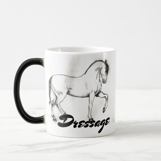 Tasse andalouse de dressage de Piaffe de cheval (Gauche)
